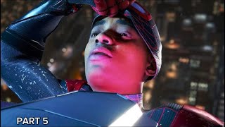 SpiderMan Miles Morales PS5 Walkthrough Gameplay  Part 5 [upl. by Ginnie]