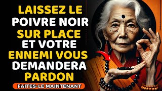 Laisse Du POIVRE NOIR À Cet Endroit Et Ton Ennemi Te Demandera Immédiatement Pardon [upl. by Inhsor58]