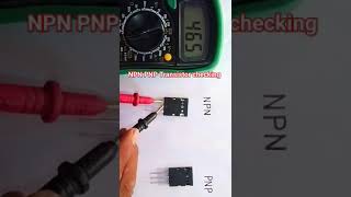 2SA1943 PNP n TTC5200 NPN checking how to check Transistor transistorshortvideo electronic mosfet [upl. by Cecelia831]