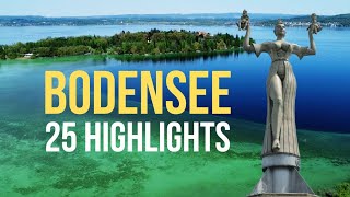 Bodensee alle 25 Highlights in 4K  2024 [upl. by Ferri]