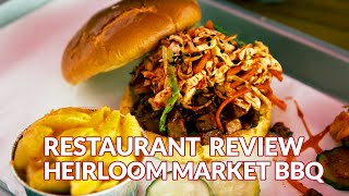 Restaurant Review  Heirloom Market BBQ  Atlanta Eats [upl. by Edialeda]