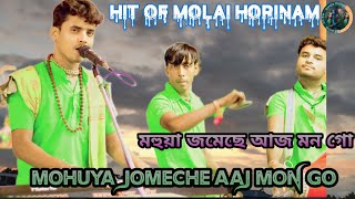 Mohuay Jomeche Aaj Mou Go With Lyrics  মহুয়াই জমেছে আজ মৌ গো  Bangla Horinam 2 Molaihorinam [upl. by Lilahk]