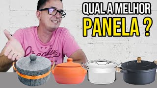 Qual é o melhor tipo de panela para cozinhar [upl. by Sisely]