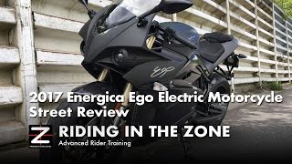 Energica EGO Electric Motorcycle Review [upl. by Ahsiat]