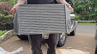 Huge Intercooler for the Land Cruiser 1HDFTE [upl. by Sharpe]