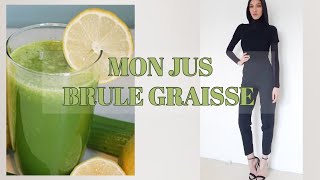 Recette pour Perdre du Poids Rapidement  Jus Brûle Graisses Maison [upl. by Aihsena]