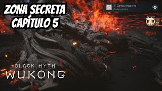 Zona y jefe secreto capítulo 5  Trofeo Llama y escarcha  Black Myth Wukong [upl. by Barnum]