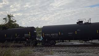 NS train heading south with a Union Pacific running second in Harriman TN [upl. by Inge584]