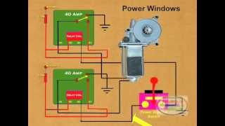 How to Wire a Power Window Relay [upl. by Dominick]