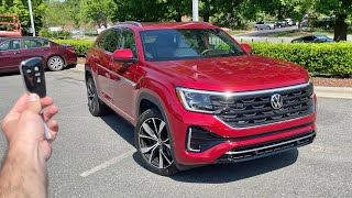 2024 Volkswagen Atlas Cross Sport SEL Premium R Line Start Up Test Drive Walkaround and Review [upl. by Nirahs]