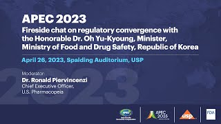 Fireside chat on regulatory convergence with Honorable Dr Oh YuKyoung Republic of Korea [upl. by Brynn684]