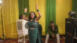 Gajban Pani Ne Chali  Haryanvi Song  Wedding Shoot sangeet wedding [upl. by Soutor]