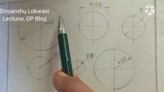 DIMENSIONING OF ENGINEERING DRAWING [upl. by Chinua]