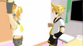 MMD MEME LEN THE PINHEAD POSSIBLE MEME [upl. by Ocirema]