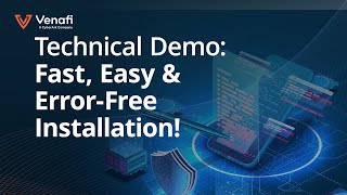 Automated TLS Certificate Installation  TLS Protect Cloud Technical Demo Venafi [upl. by Airdnaed460]