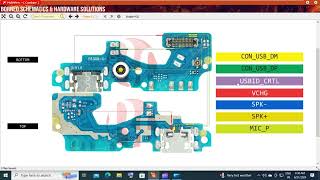 itel vision 1 L6005 charging problem solution by Borneo schematic diagram smartphone [upl. by Ardnassak235]