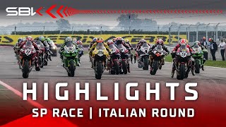 FULL HIGHLIGHTS Superpole Race at Cremona 👊  2024 ItalianWorldSBK 🇮🇹 [upl. by Lyons]