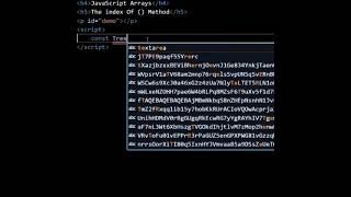 Javascript Index of  Method javascript coding shorts webcoding [upl. by Svirad]