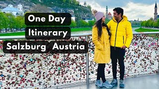 24 Hours In Salzburg Austria  A Day Trip To Salzburg  What To Do In Salzburg  Hindi Travel Vlog [upl. by Ahseei]