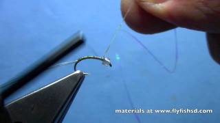 Fly Tying with Hans Translucent Midge Pupa [upl. by Sotsirhc]