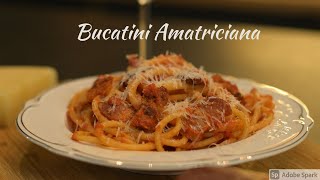 Bucatini Amatriciana Pasta Amatriciana [upl. by Yrocal238]