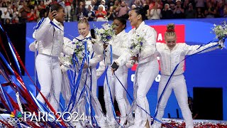 US Olympic Womens Gymnastics 2024 Paris Olympics roster announcement  NBC Sports [upl. by Novaj]