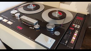 Telefunken M15a Master Recorder Demo [upl. by Rhee902]