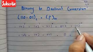 Binary to Decimal number system Binary to Decimal conversion mathematicschampion [upl. by Ayor936]