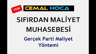 6 Gerçek Parti Maliyet Yöntemi │ Öğrenme Garantili │ Detaylı Anlatım [upl. by Mureil]