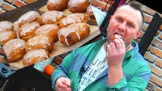 DOMOWE PĄCZKI MEGA PUSZYSTE Z KONFITURĄ Donuts   Oddaszfartucha [upl. by Tunk459]