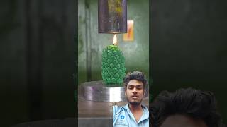 Dinosaur ko kuchal Diya hydraulic press 🐛🍊💥 wormmaker gummyworms satisfying shorts [upl. by Cilla755]