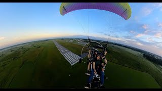 Powered Paragliding PPG at Aviator Paramotor [upl. by Hamann]