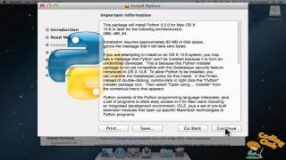 Python3 Mac OS installation [upl. by Akired]