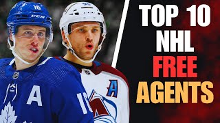 Ranking The Top 10 NHL FREE AGENTS 2025 Offseason [upl. by Laraine]