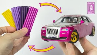 Rolls Royce Ghost Full Build a Car From Clay step by step [upl. by Fonda766]