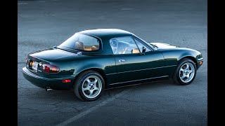 Hardtop of the line 1991 Mazda Miata Tour amp Drive [upl. by Zaneta977]