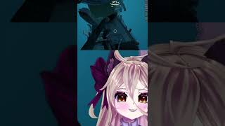 Warper jumpscare subnautica  purrrplefreak vtuber on Twitch [upl. by Kayle511]