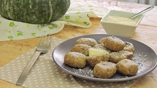 Gnocchi alla ZUCCA ripieni di Gorgonzola e Radicchio  La Cucina di Lena [upl. by Lidstone]