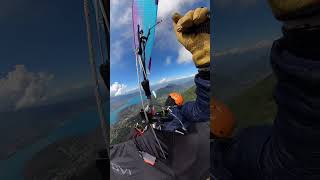 Paragliding in Annecy France  Lake and Mountains alps paragliding mountains travel pilot [upl. by Brandise966]