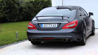 Mercedes CLS by Brabus V12 800 in Strasbourg [upl. by Niliram]