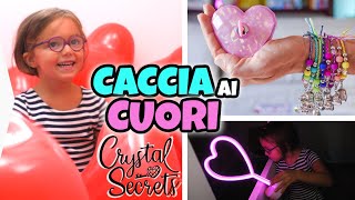 CACCIA AL TESORO dei CUORI 💕 Crystal Secrets a SORPRESA [upl. by Beret]