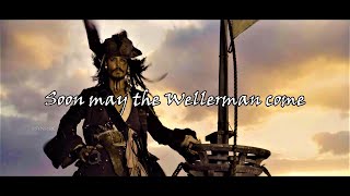 Wellerman Lyrics Santiano  Pirates of the Caribbean [upl. by Airotnahs624]