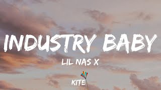 Lil Nas X  INDUSTRY BABY Lyric Video [upl. by Lalitta]