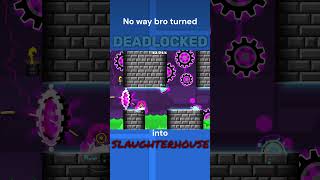 Deadlocked but its Slaughterhouse shorts geometrydash gaming gd robtop [upl. by Aeslahc]