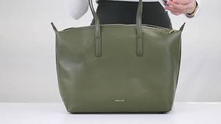 Matt amp Nat Abbi Dwell Tote Bag Leaf [upl. by Merton]