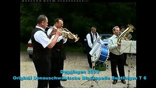 Original Donauschwäbische Blaskapelle Reutlingen Teil 6 Deggingen 2003 [upl. by Trinl]