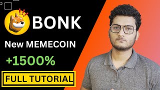 How to Buy Bonk Token  Full tutorial for beginners  Doge coin of SOLANA [upl. by Brackett]