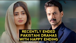 Top 15 Recently Ended Pakistani Dramas 2024 With Happy Ending [upl. by Aihsenal]