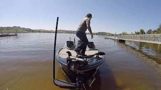 How to launch a Bass boat alone [upl. by Marla]