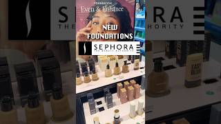 NEWEST FOUNDATIONS AT SEPHORA HIT OR MISS [upl. by Niffirg550]